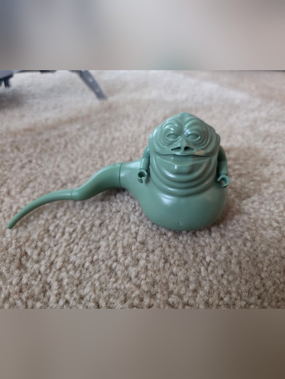 Vintage LEGO Star Wars  | Jabba the Hutt minifigure |the 2002 sand green Color